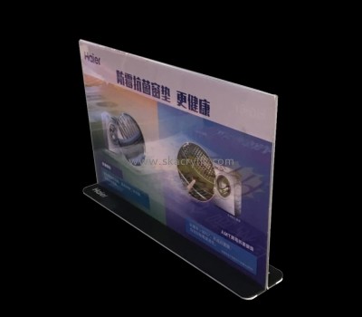Perspex display manufacturer custom acrylic AD frame plexiglass sign holder SH-731