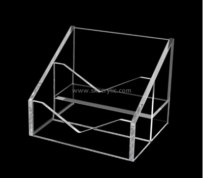Lucite display manufacturer custom acrylic business card holder plexiglass name card stand BH-2284