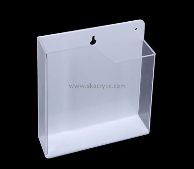 Acrylic products supplier custom plexiglass wall brochure holder BH-2312