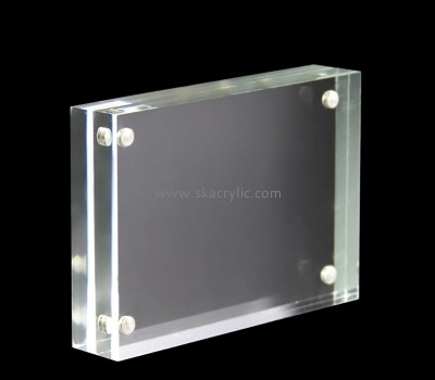 Acrylic display supplier custom plexiglass magnetic photo frame SH-765
