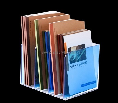 Acrylic item manufacturer custom perspex file holder 3 sections BH-2329