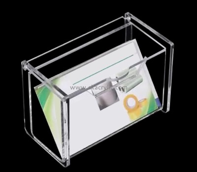 China plexiglass manufacturer custom acrylic business name card holder BH-2331