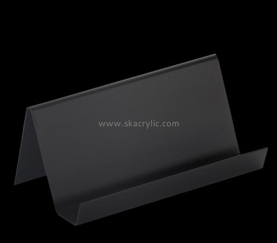 China perspex manufacturer custom plexiglass business card holder for desk BH-2343