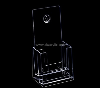 Lucite products manufacturer custom acrylic wall 2 tiers brochure holder BH-2346