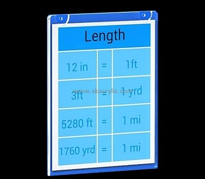 Custom acrylic wall mounted paper holder for office BS-299