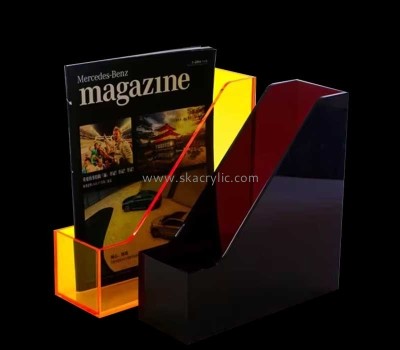 Custom acrylic vertical magazine holders BH-2413