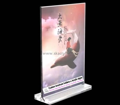 Custom acrylic cinema desktop display holder SH-867