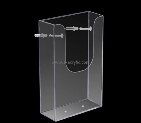 Custom acrylic wall mounted literature holder BH-2399