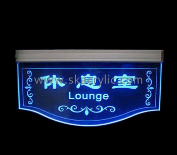 Bespoke acrylic room signs SH-531