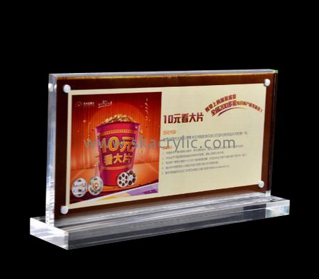Custom acrylic poster display stands SH-253