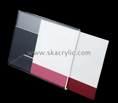 Acrylic plastic supplier customize acrylic shelf price tag holder SH-165