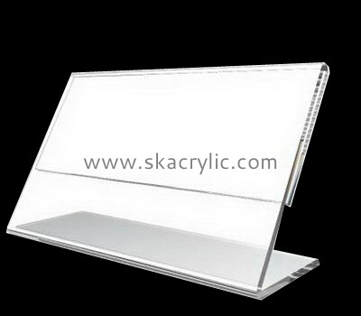 Wholesale acrylic floor sign holders lucite sign holders custom business signs SH-076