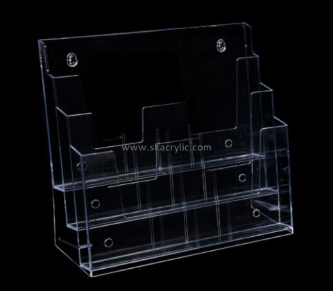 Customize perspex 3 tier brochure holder BH-1460