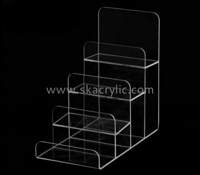 Customize clear acrylic 4 tier brochure holder BH-1200