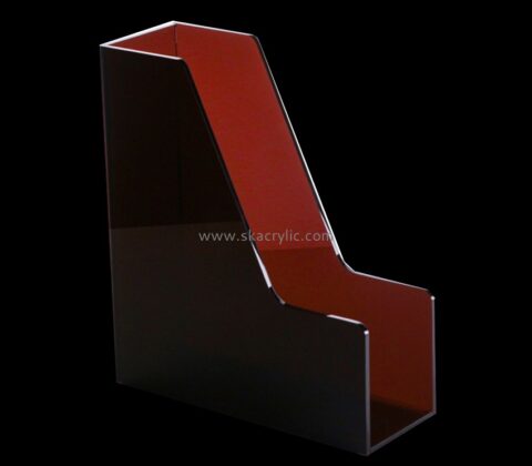 Display manufacturers customized acrylic standing file organizer holder BH-780