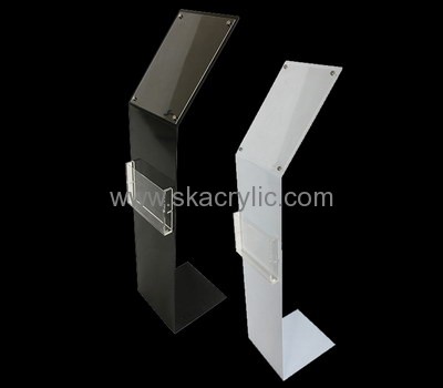 Customized acrylic floor standing sign holders SH-321