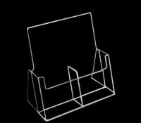 Wholesale custom acrylic 2 pockets flyer holders BH-2512 Wholesale custom acrylic 2 pockets flyer holders