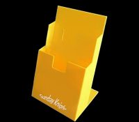Wholesale custom acrylic countertop flyer holder