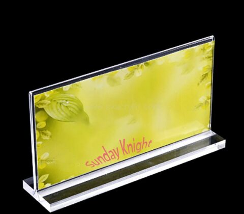 Wholesale custom acrylic tabletop sign holder