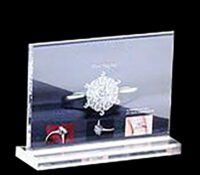 Wholesale custom plexiglass display sign holder SH-962 Wholesale custom plexiglass display sign holder