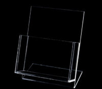 Wholesale custom acrylic counter top brochure holder BH-2523 Wholesale custom acrylic counter top brochure holder