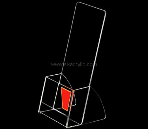 Wholesale custom acrylic counter top flyer holder