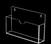Wholesale custom acrylic wall hanging pamphlet holder BH-2526 Wholesale custom acrylic wall hanging pamphlet holder