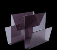 Wholesale custom acrylic W shape book holder BH-2527 Wholesale custom acrylic W shape book holder