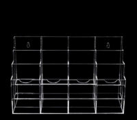 Wholesale custom acrylic wall multi pockets literature holder BH-2540 Wholesale custom acrylic wall multi pockets literature holder