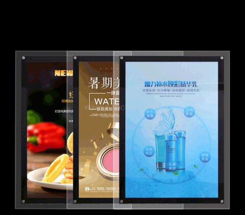 Wholesale custom acrylic wall display billboard