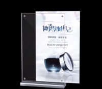 Wholesale custom plexiglass magnetic display sign holder SH-977 Wholesale custom plexiglass magnetic display sign holder