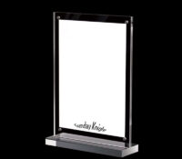 Wholesale custom plexiglass table top magnetic sign holder SH-982 Wholesale custom plexiglass table top magnetic sign holder