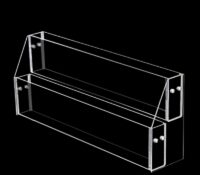 Wholesale custom acrylic 2 tiers stand holder BH-2550 Wholesale custom acrylic 2 tiers stand holder