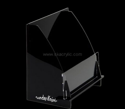 Custom acrylic countertop brochure stand holder