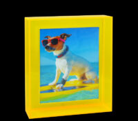 Custom acrylic wall photo frame BS-455 Custom acrylic wall photo frame