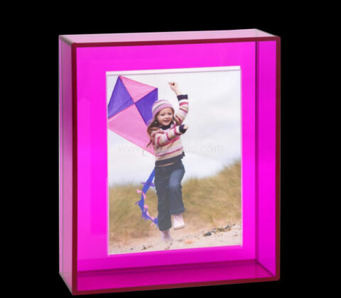 Custom acrylic wall 4 X 6 photo frame