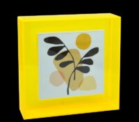 Custom acrylic wall floating 8 X 8 picture frame BS-459 Custom acrylic wall floating 8 X 8 picture frame