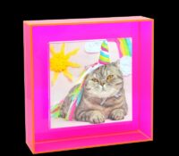 Custom acrylic wall 8 X 8 picture frame BS-460 Custom acrylic wall 8 X 8 picture frame