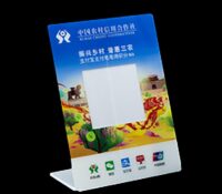 Custom plexiglass cashier payment sign SH-997 Custom plexiglass cashier payment sign