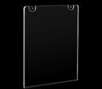 Custom acrylic wall hanging 8.5 x 11 sign frame BS-468 Custom acrylic wall hanging 8.5 x 11 sign frame