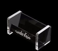 Custom acrylic countertop business cards holder BH-2582 Custom acrylic countertop business cards holder