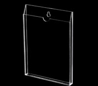 Custom acrylic wall hanging handbill holder BH-2585 Custom acrylic wall hanging handbill holder