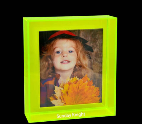 Custom acrylic wall decorative photo frame