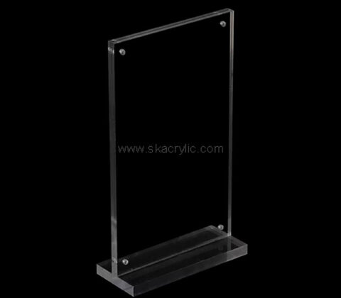 Custom acrylic table sign holder