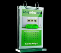 Custom acrylic desk clendars holder SH-1045 Custom acrylic desk clendars holder