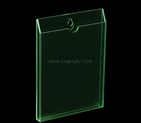 Custom acrylic wall literature holder