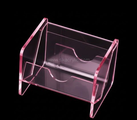 Custom acrylic receptions business card holder
