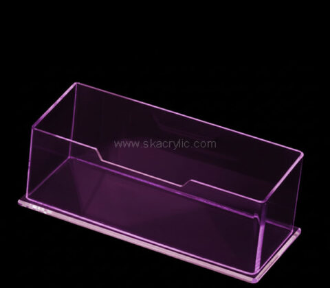Custom acrylic countertop business card holder