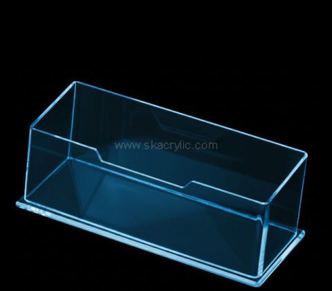Custom acrylic retail shop business card holder