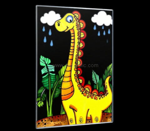 Custom acrylic wall mounted sign holder